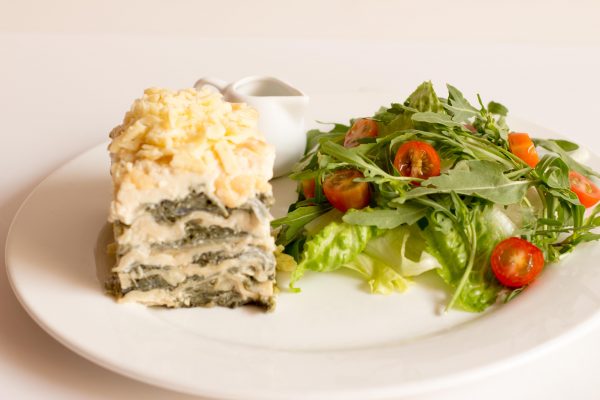 Meat or veg lasagna