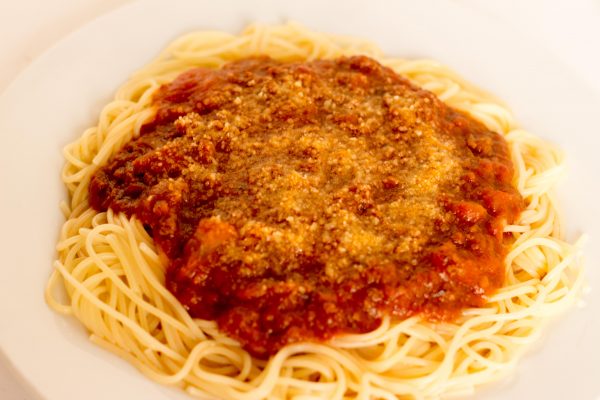 Spaghetti bolognese